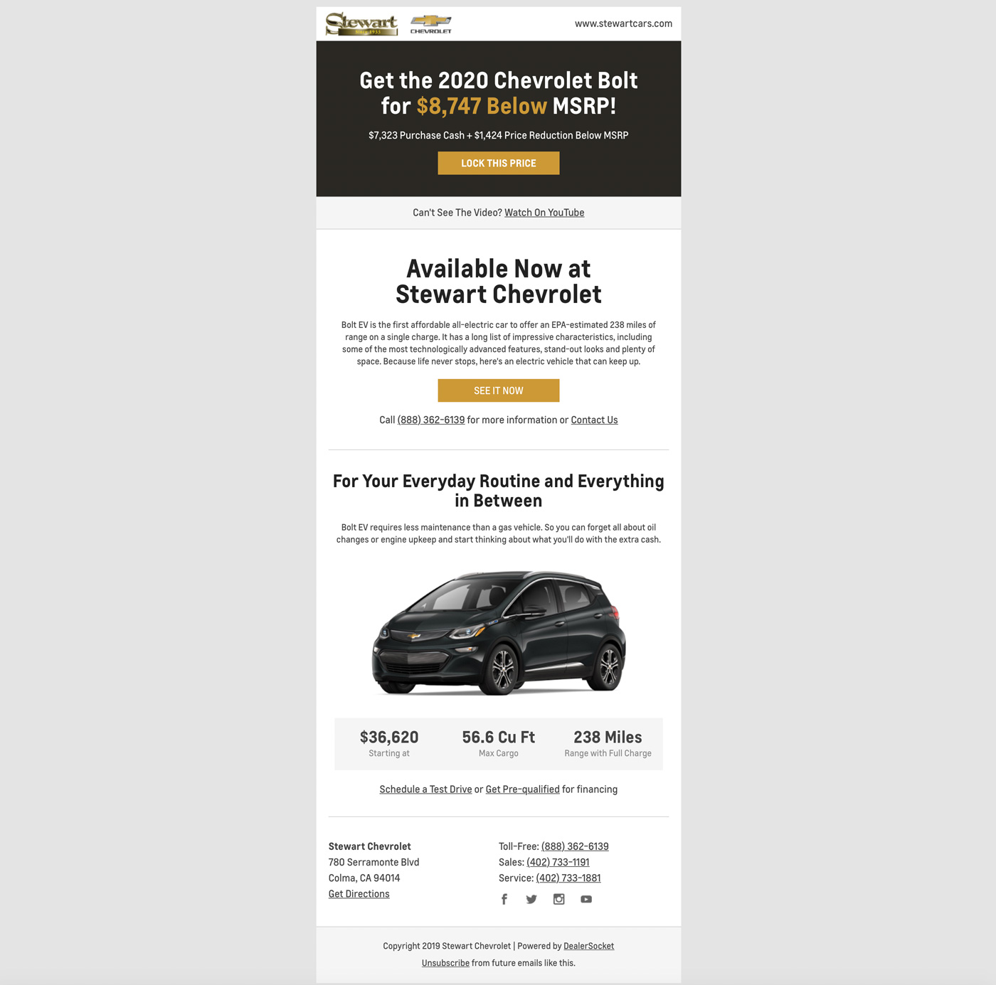 Email for Stewart Automotive - DealerSocket CRM